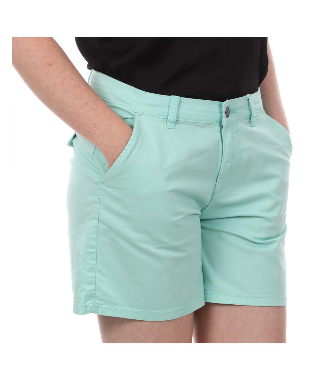 Short Vert d'eau Femme Lee Cooper Oda