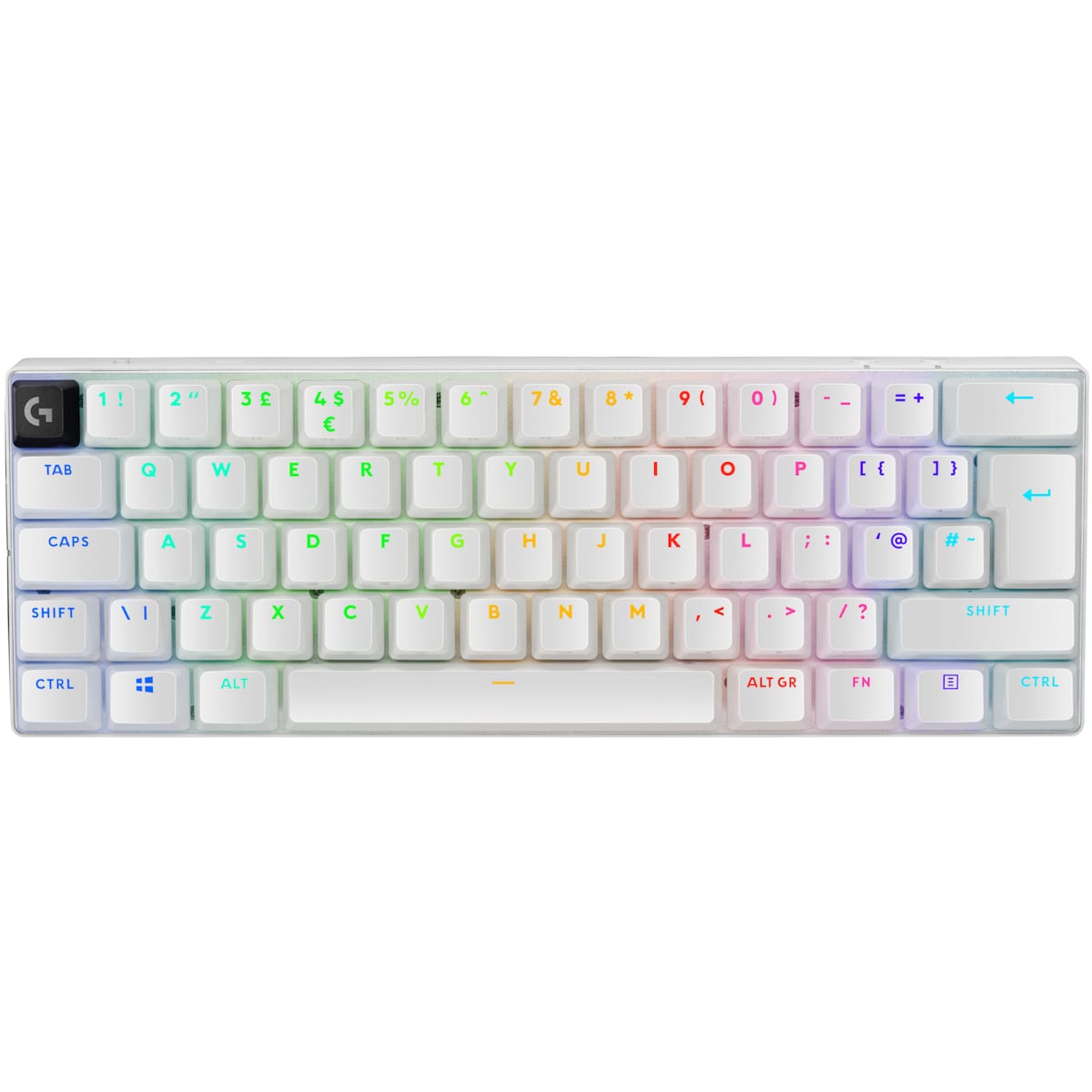 Logitech G Pro X 60 gamingtastatur (hvit)