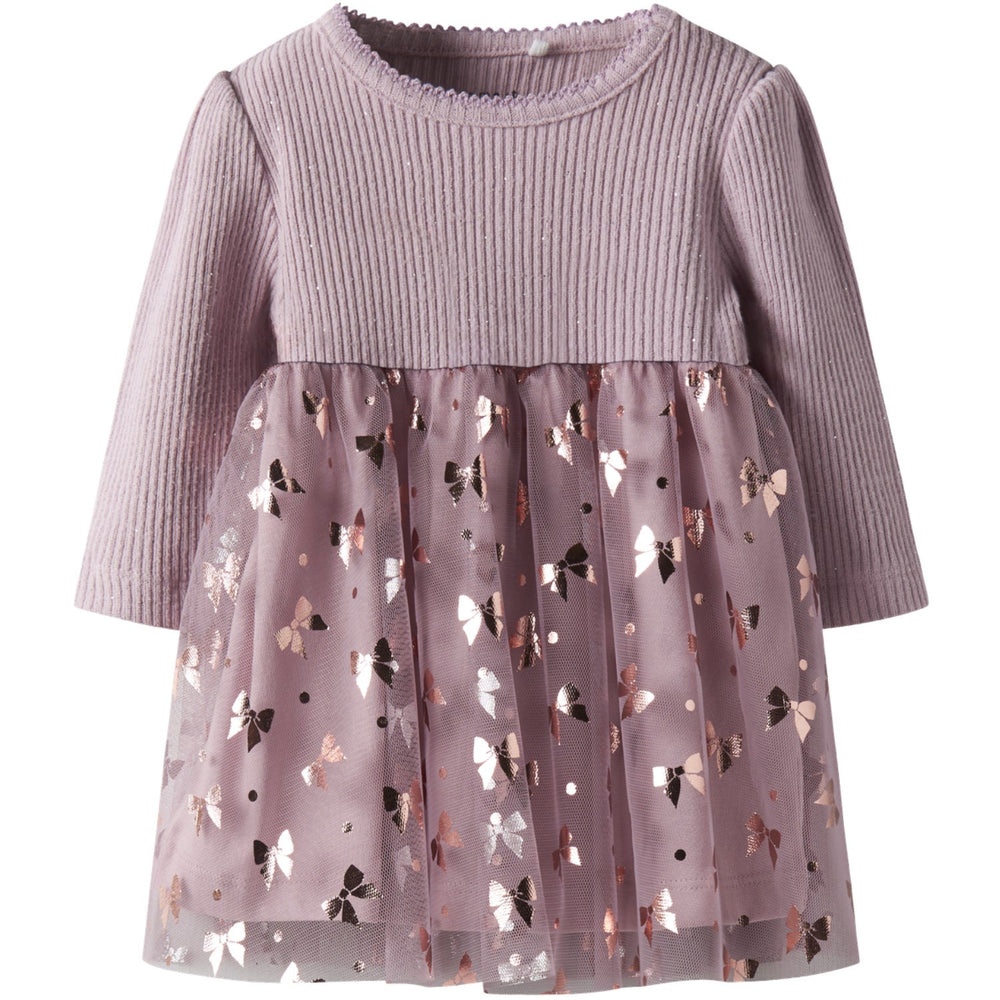 Køb Name It Keepsake Lilac Nbfrosally Ls Kjole