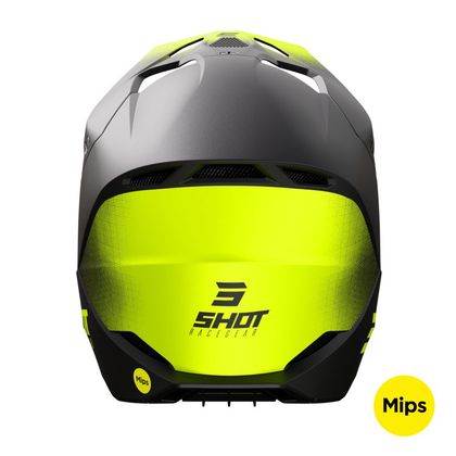 Casque cross Shot RACE - DRAW 2024 - Noir