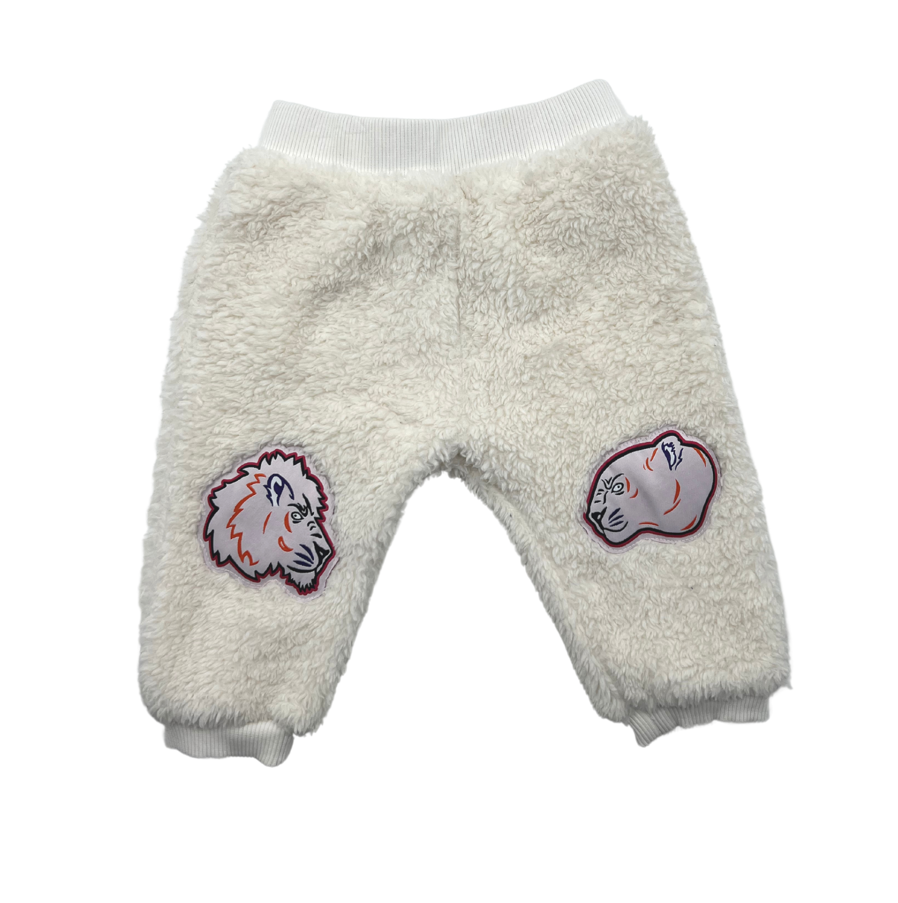 Pantalon bébé blanc - 6 mois | Blanc