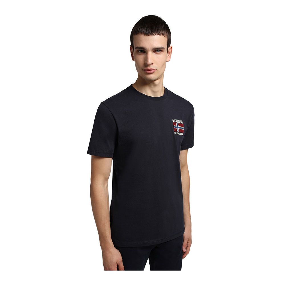 Napapijri VERRES - Tee-shirt Homme blu marine
