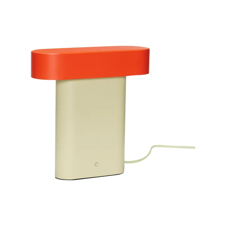 Hübsch Lampe à poser Sleek | Rouge