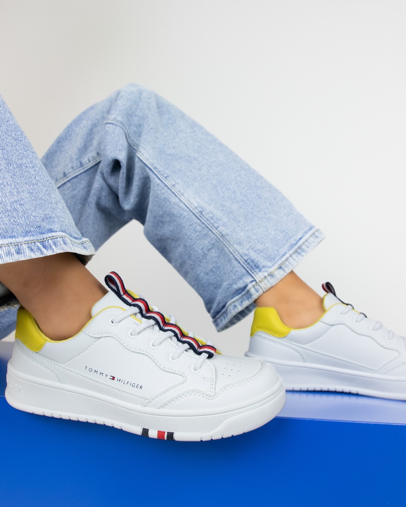 Tommy Hilfiger Kareem Lage sneakers  - wit