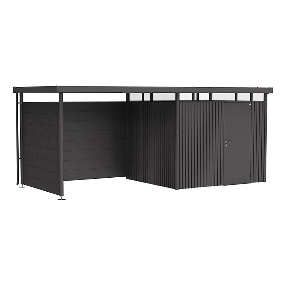 SIDEVEGG BIOHORT HIGHLINE H3 METALLIC MØRKGRÅ