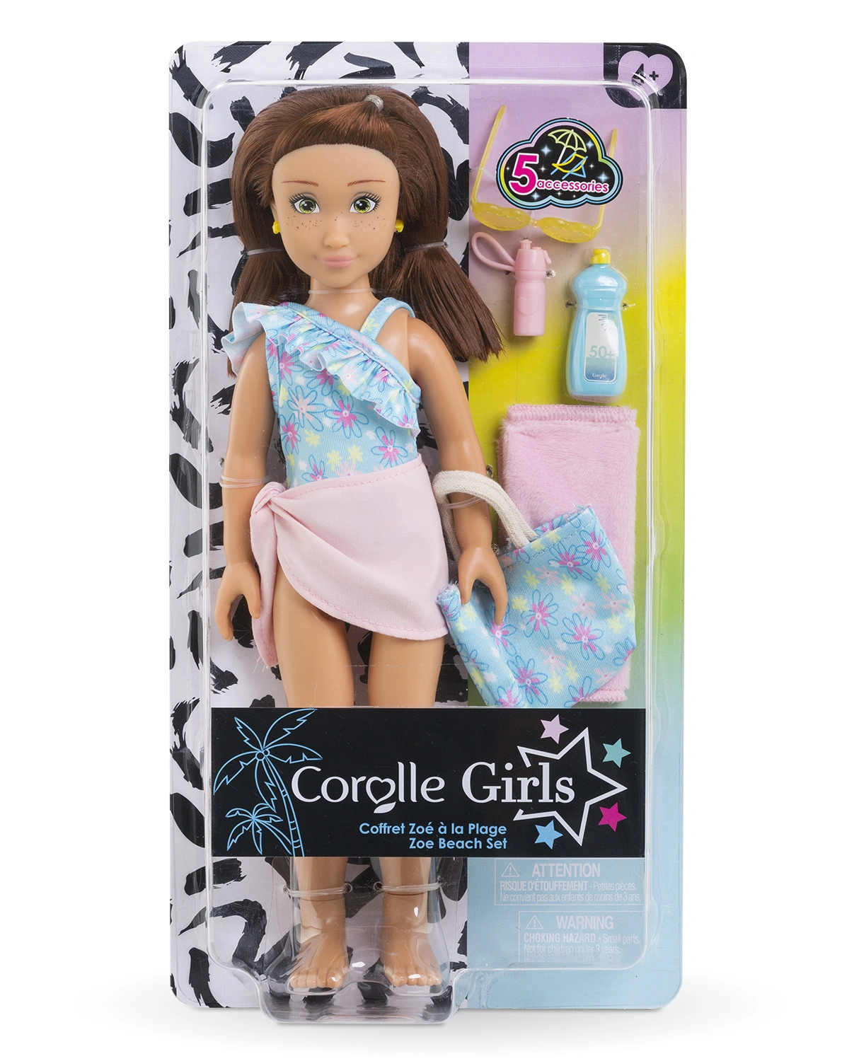 Ankleidepuppe ZOE BEACH SET (28cm) mit Zubehör
