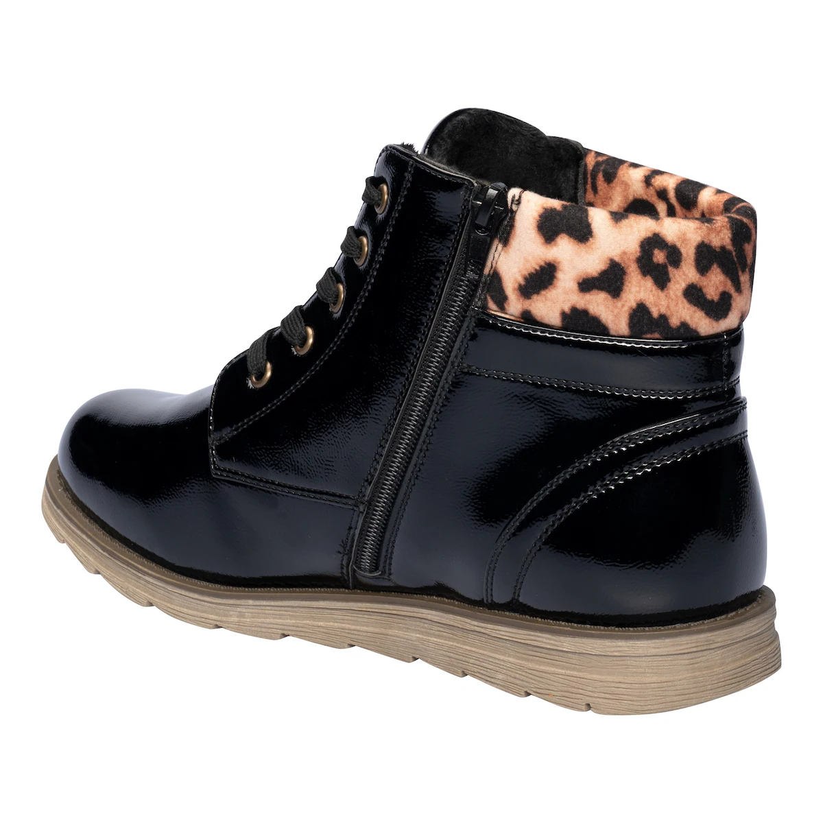 wonderwalk - ﻿Lack-Stiefelette „Dunja“ - schwarz
