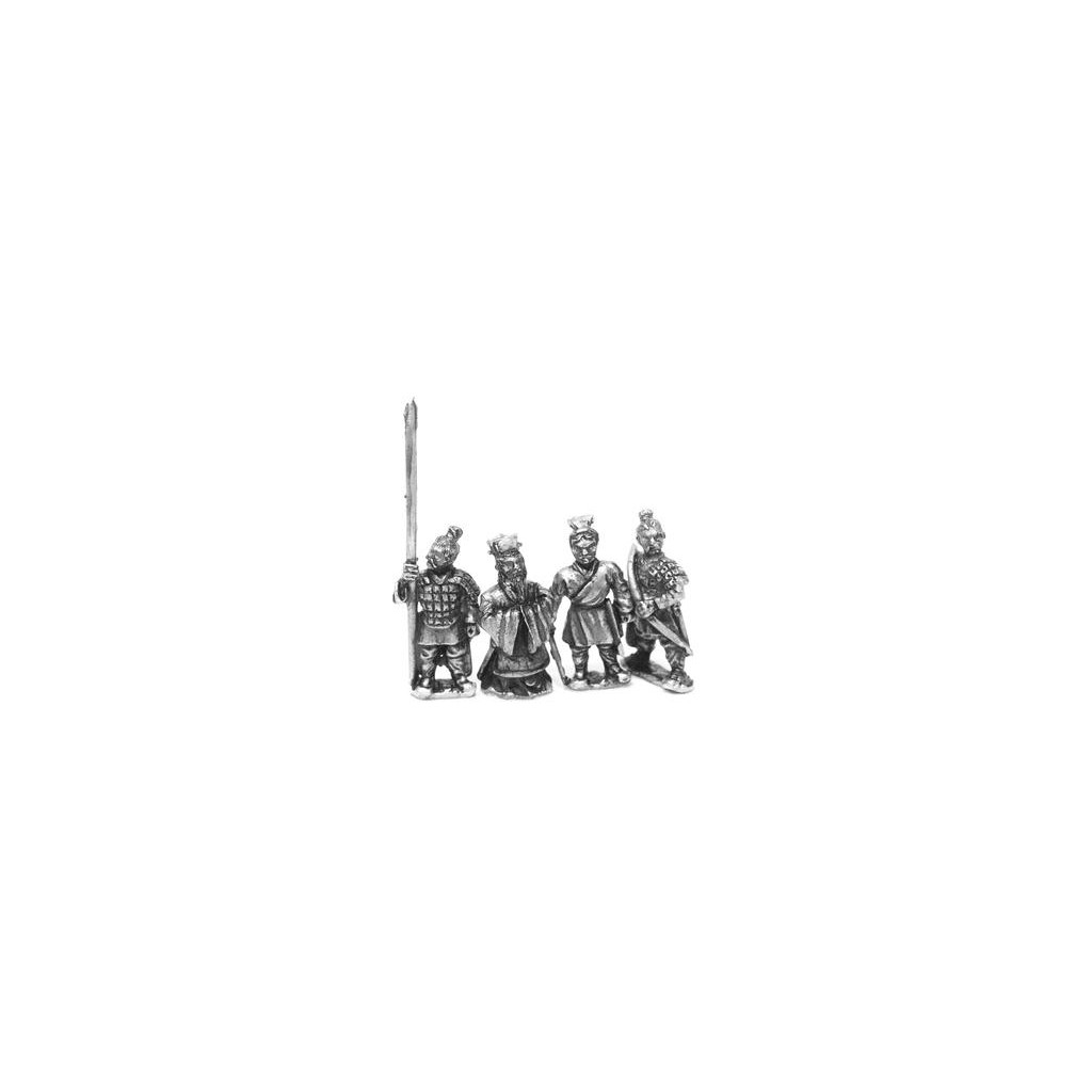 Empereur Chin et Gardes du Corps