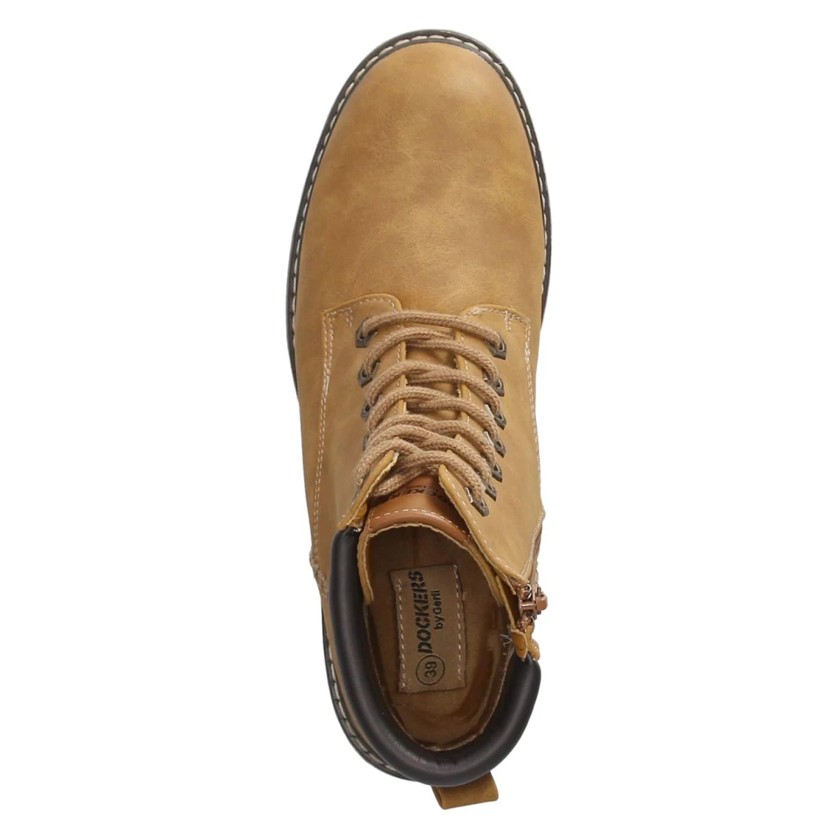 Dockers By GerliSchnürstiefeletten - golden tan