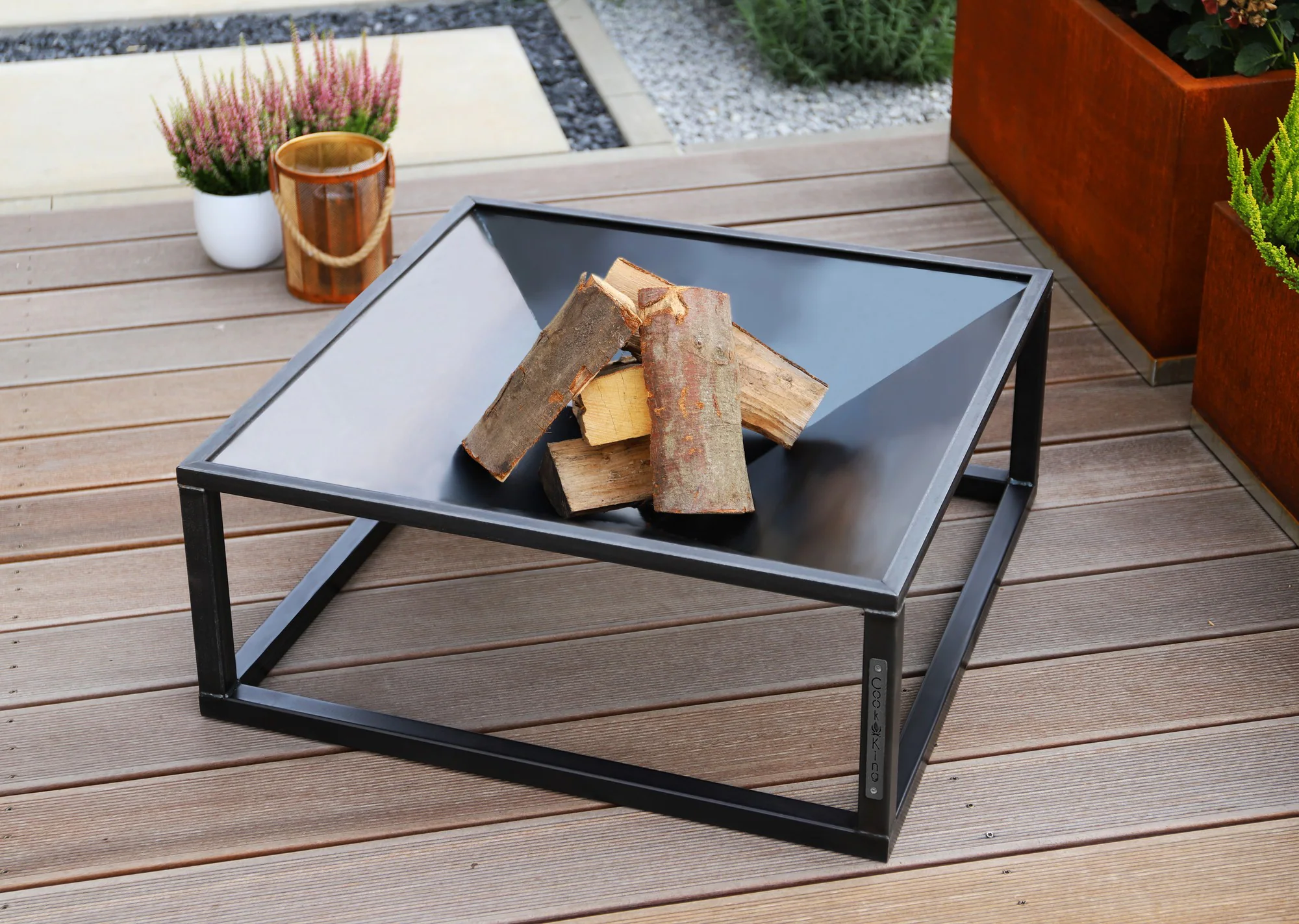 Feuerschale „SQUARE“ 70x70 cm