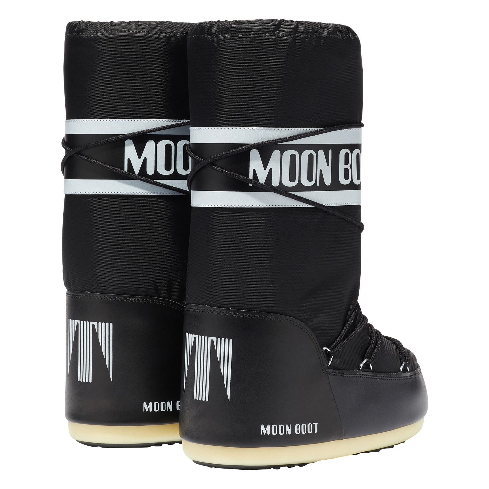 MB ICON NYLON - Bottes à lacets | Noir