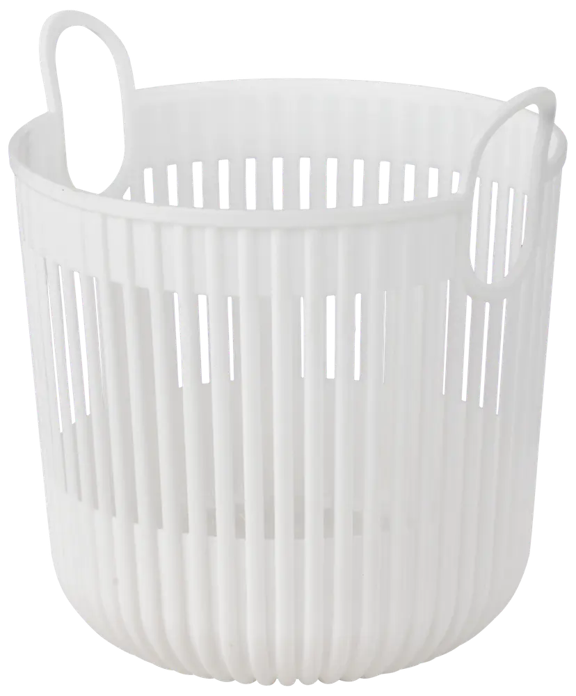 Plastikkurv hvid - small