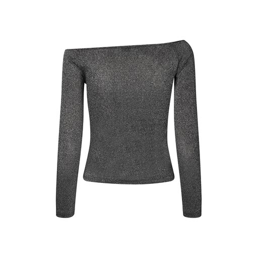 Envii Enmarta Bluse, Black Silver, L