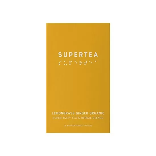 Teministeriet Supertea Lemongrass Ginger Organic - 20 breve
