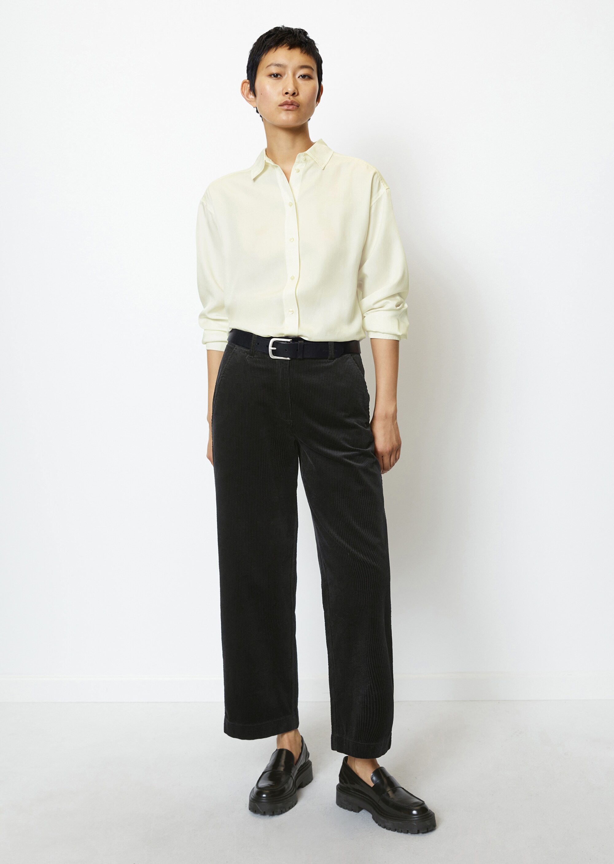 Wide Leg Pants Modell LANDEaus Organic Cotton-Cord