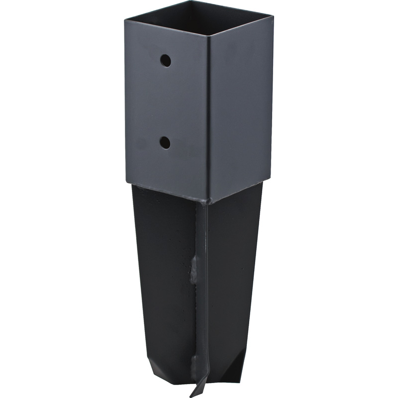 Paalhouder met betonanker 71x71mm*