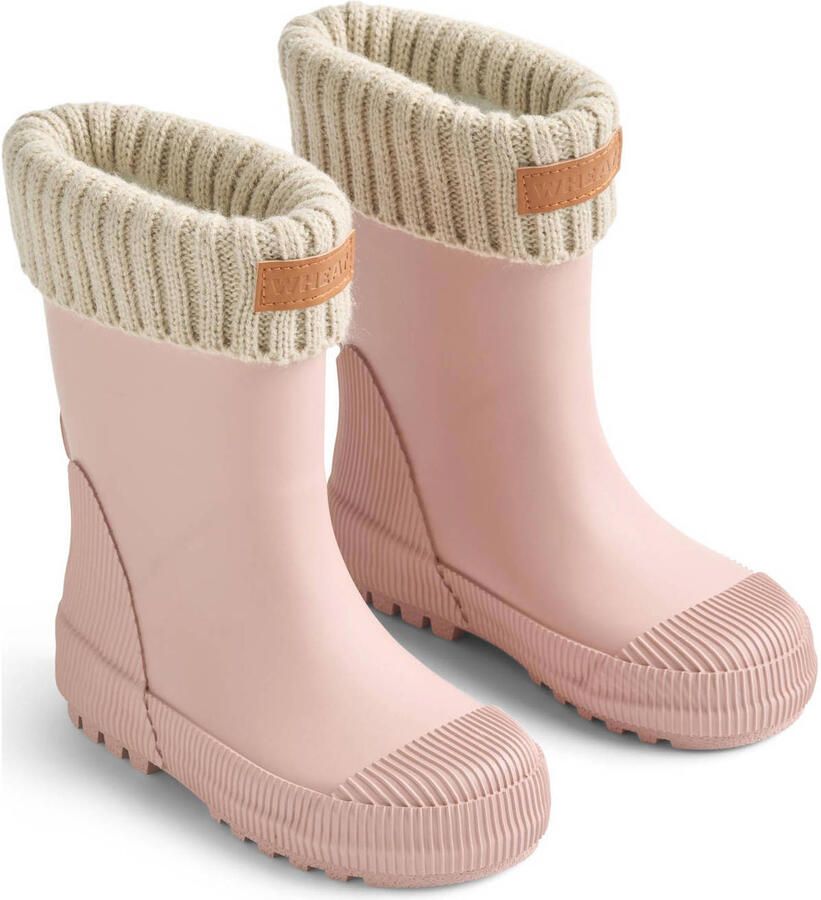 WHEAT Kid's Thermo-Wathose Rubberlaarzen roze beige