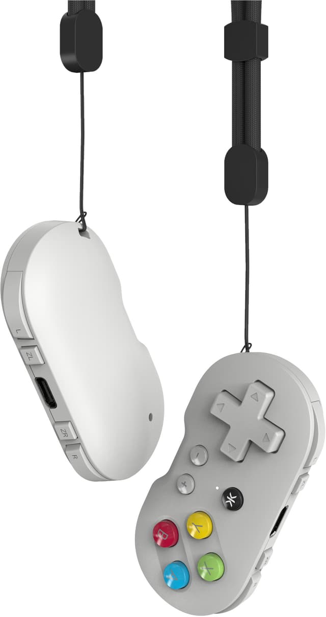 CRKD Atom gamepad (retro grå)