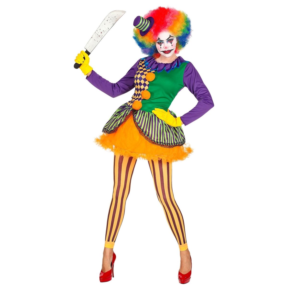 Joker Kostuum Dames 3 delig