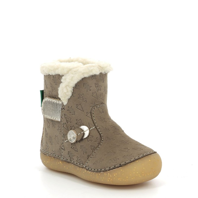 Kickers Kickers So Windy Fourrées Taupe
