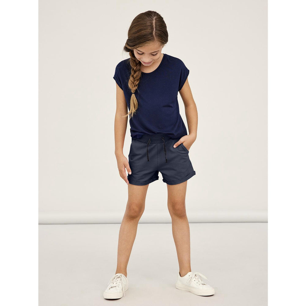 Køb Name It Dark Sapphire Volta Sweat Shorts Noos