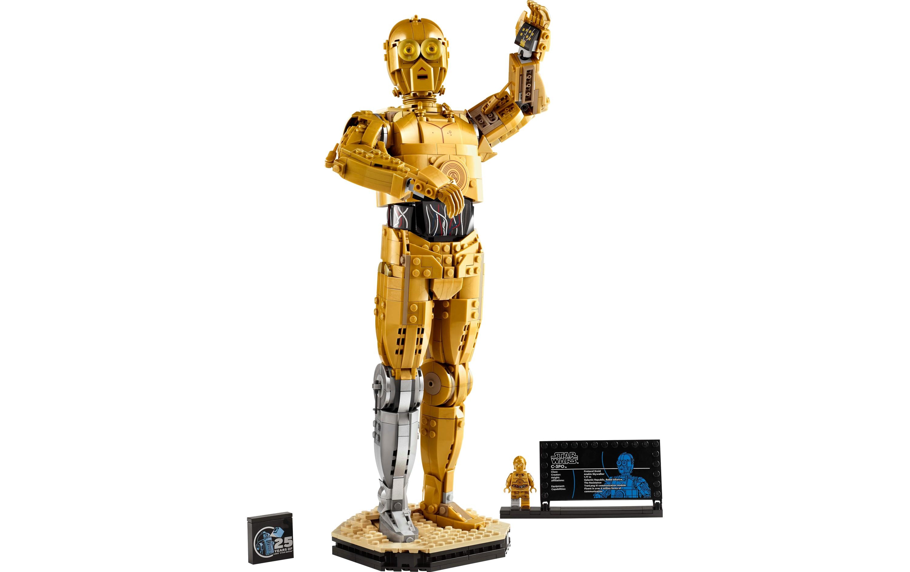 Star Wars C-3PO 75398<br>Geschenkidee für Fans der klassischen Star Wars Trilogie