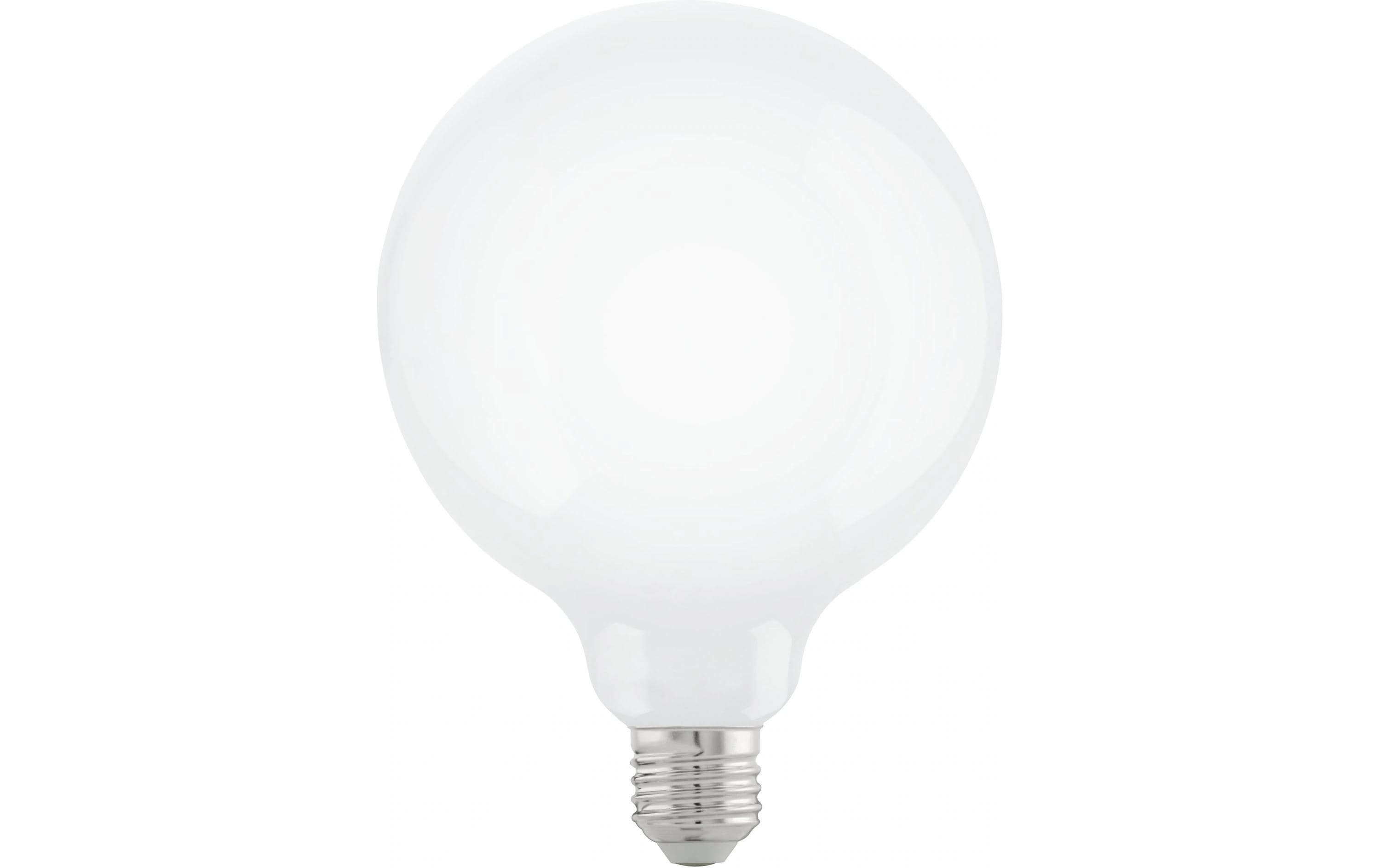 Lampe 7.5 W E27 WarmweissLED-Leuchtmittel mit weissem Glas