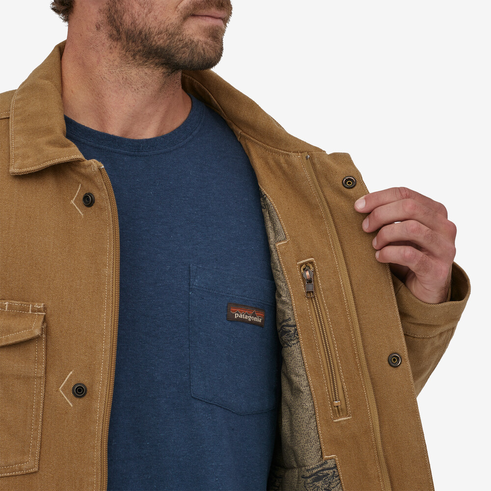 Iron Forge Herren-Ranchjacke aus Hanf-Canvas