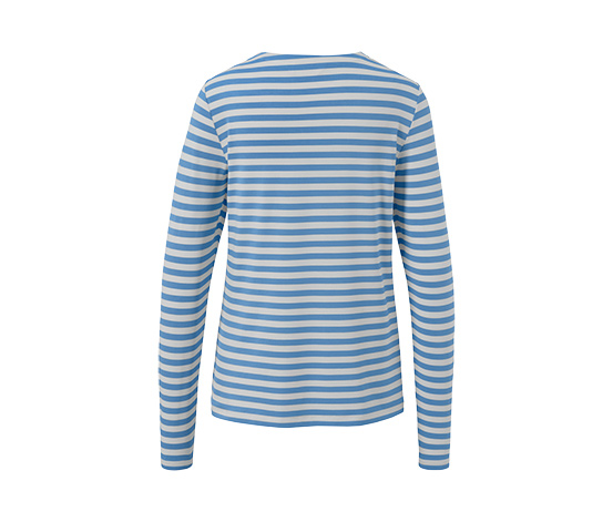 Gestreiftes Langarmshirt