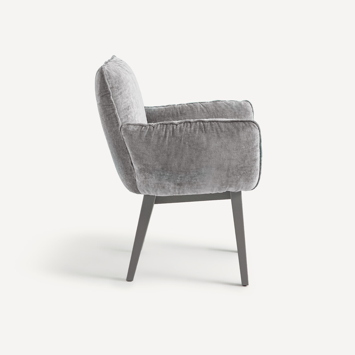 OTTO STUDIO PARA AM.PM<br>Cadeira de jantar de veludo preguiçosa