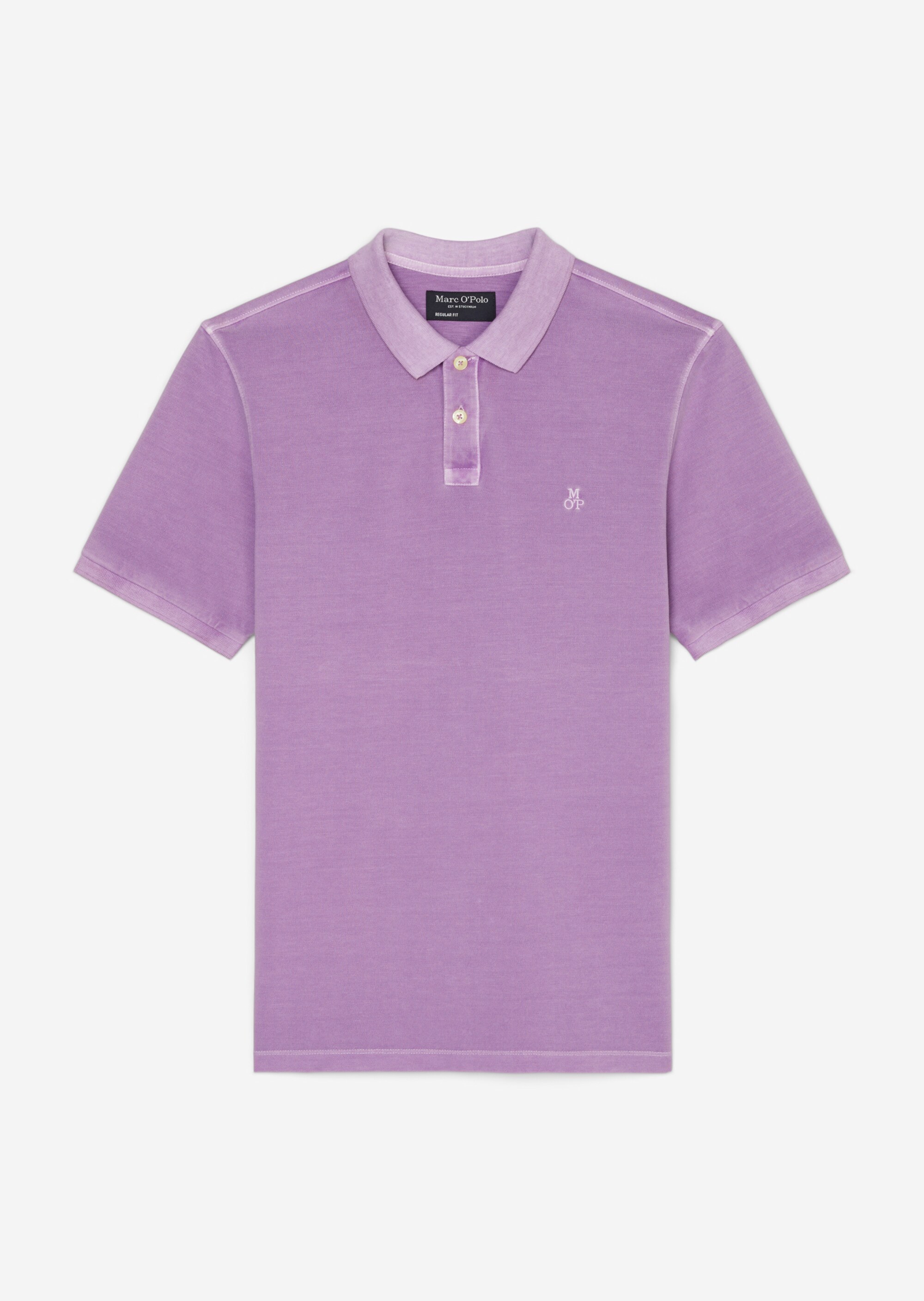 Kurzarm-Poloshirt Piqué regular aus Bio-Baumwolle