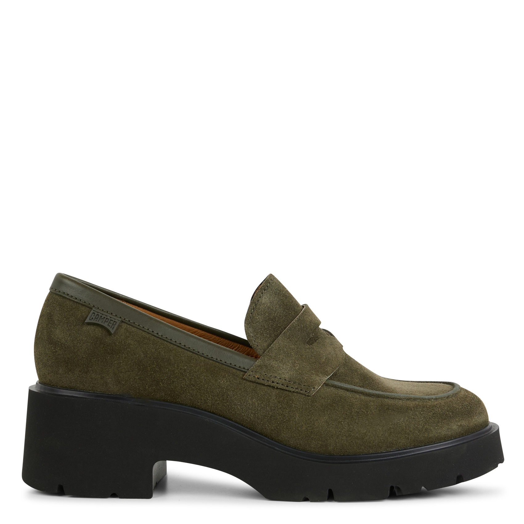 MILAH - Mocassins en cuir | Vert