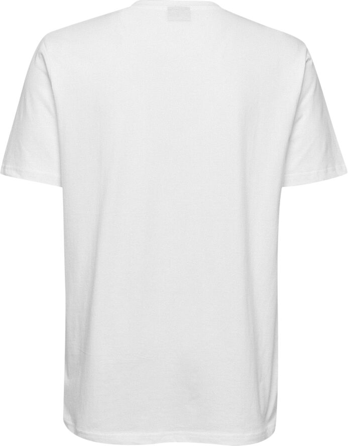 Hummel Go Logo T-shirt Hvid