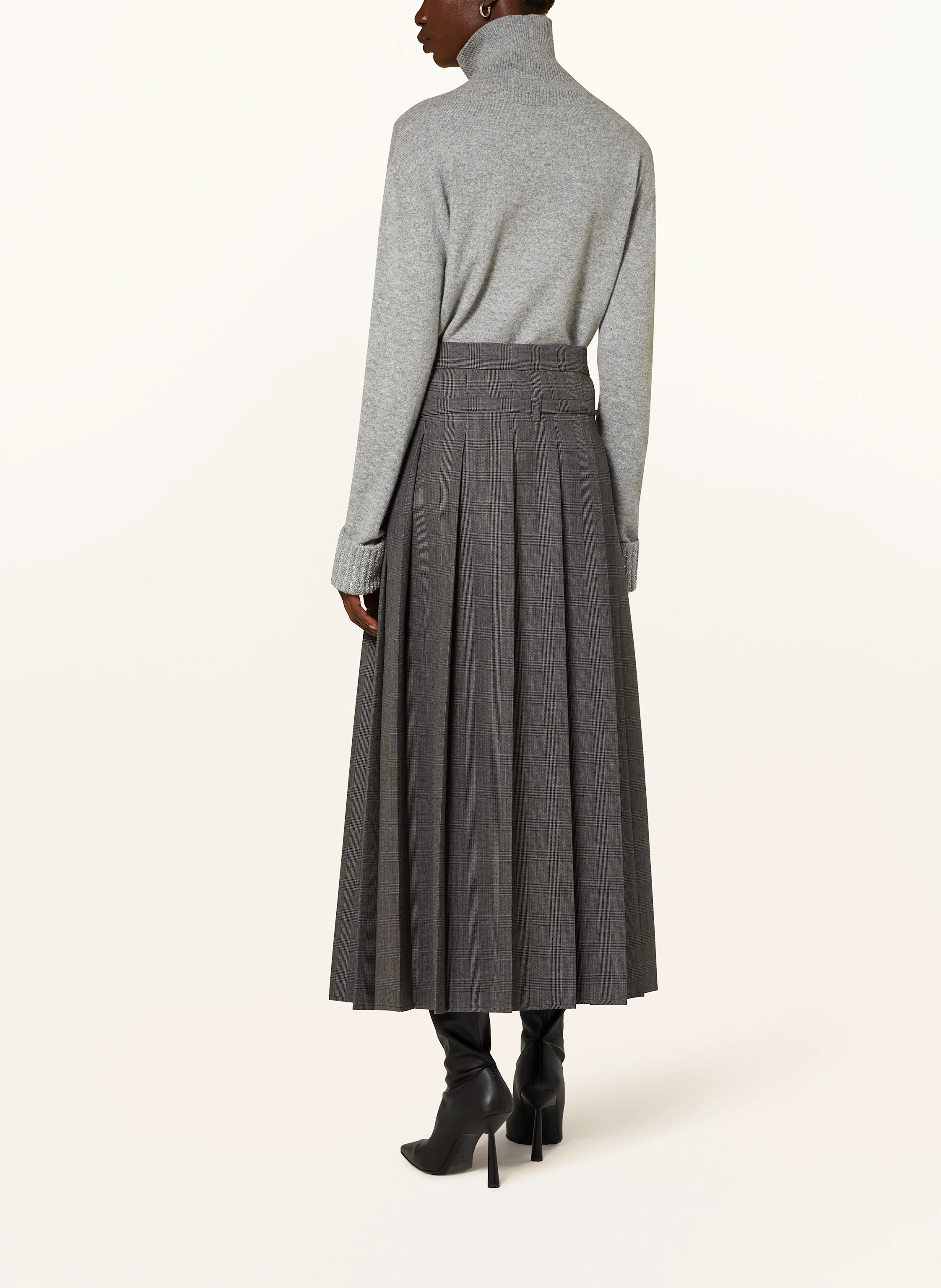 FABIANA FILIPPI Rollkragenpullover mit Pailletten