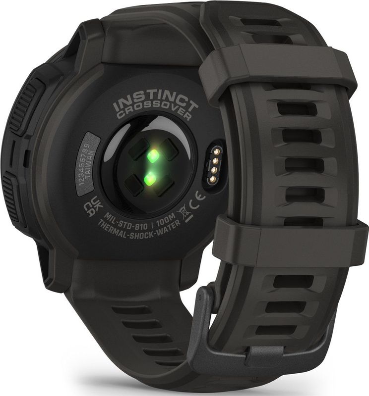 Garmin 010 02730 01 Instinct Crossover Solar Unisex Smartwatch