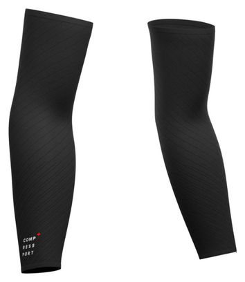 Manchettes Compressport Under Control Noir