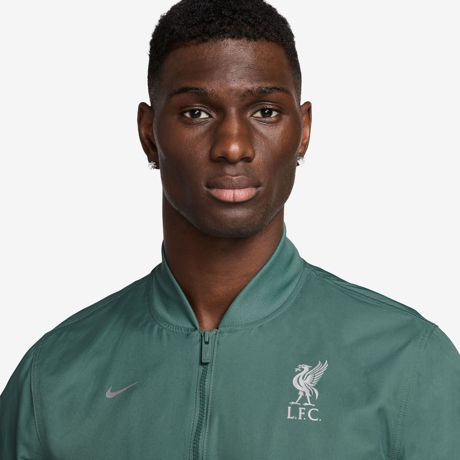 Liverpool Veste NSW Woven Unlined - Vert/Argenté
