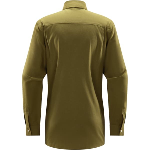 Chemise randonnée HAGLÖFS HAGLOFS CURIOUS HEMP SHIRT M OLIVE GREEN