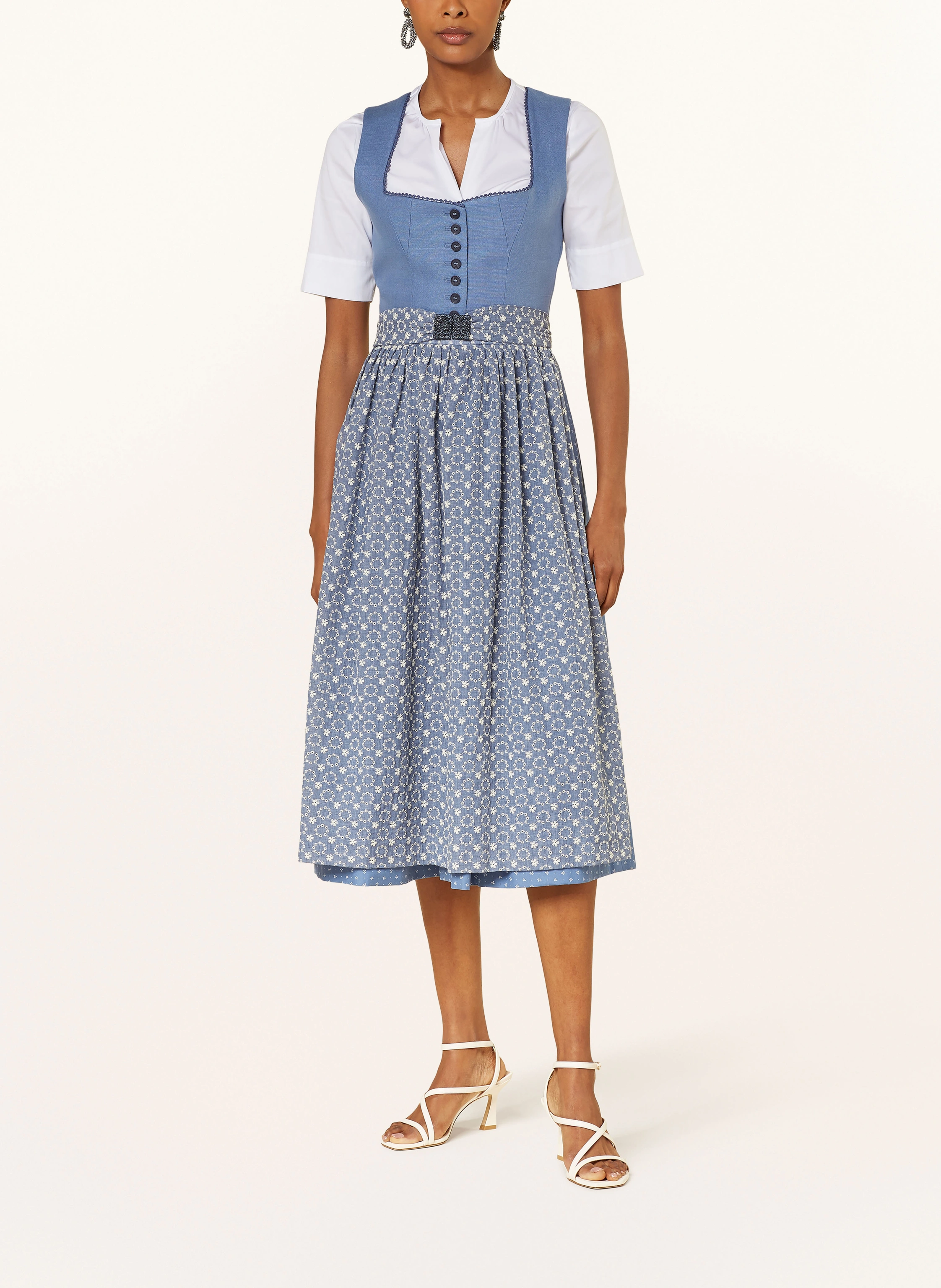 BERWIN & WOLFF Dirndl mit Leinen