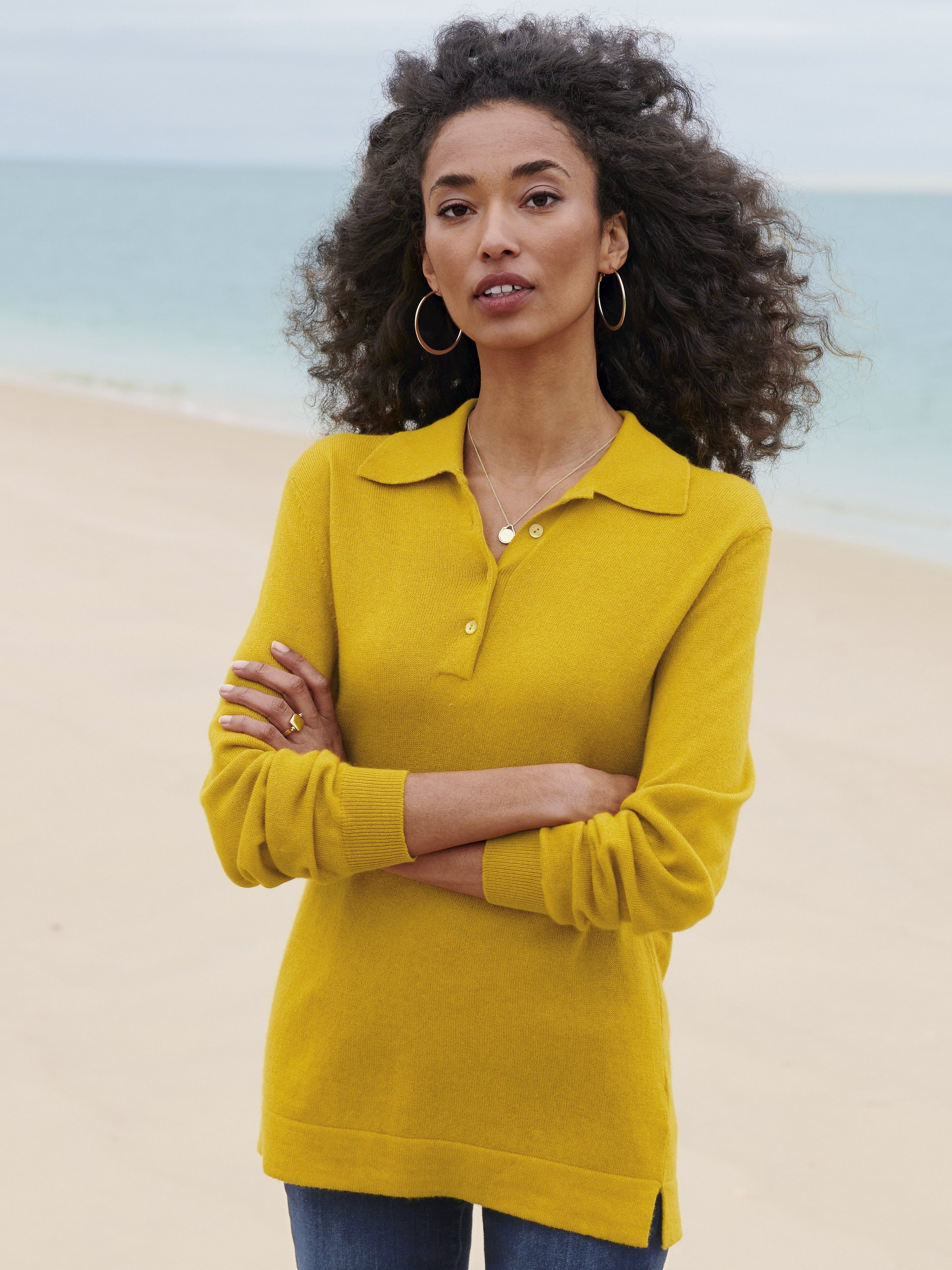 Polo-Pullover Modell Pia