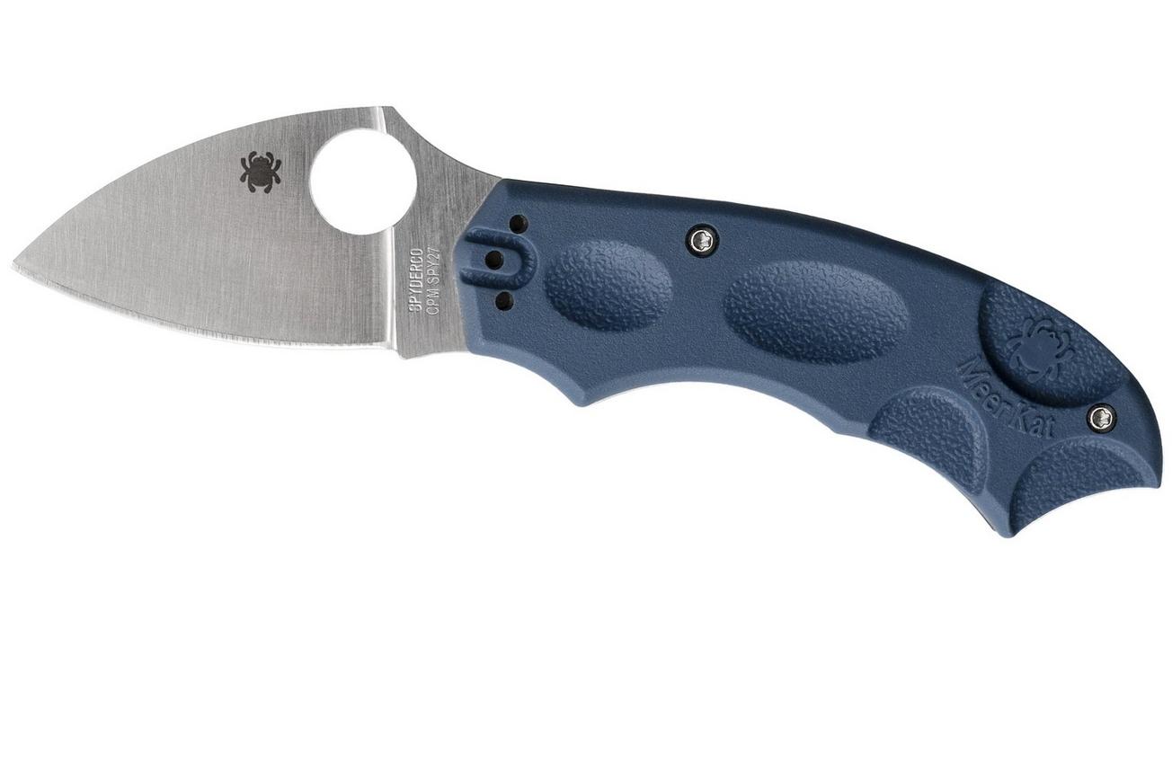Spyderco Meerkat Lightweight CPM SPY27 C64PCBL Cobalt Blue FRN, Sprint Run zakmes
