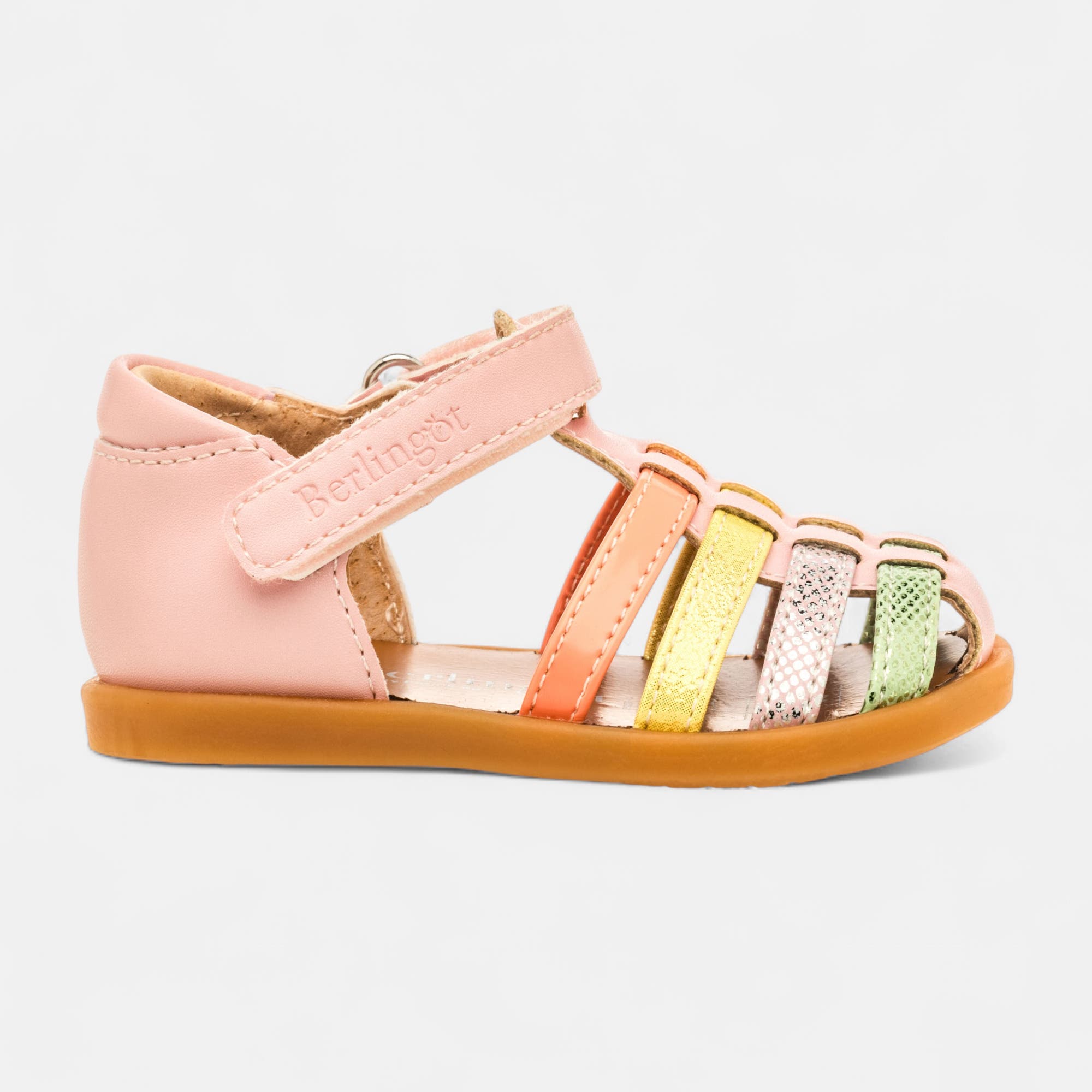 Nu-pieds Bébé fille multicolore