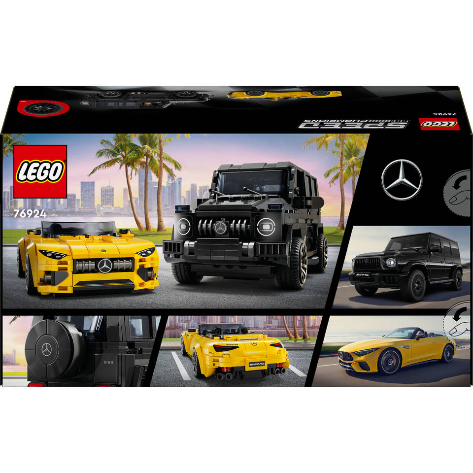 LEGO Speed Champions Mercedes-AMG G 63 en Mercedes-AMG SL 63 76924