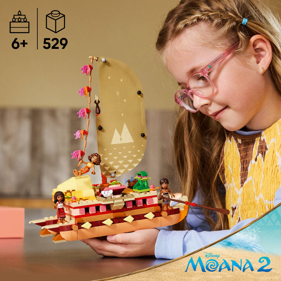 LEGO Disney Princess Vaiana's avonturenkano 43270