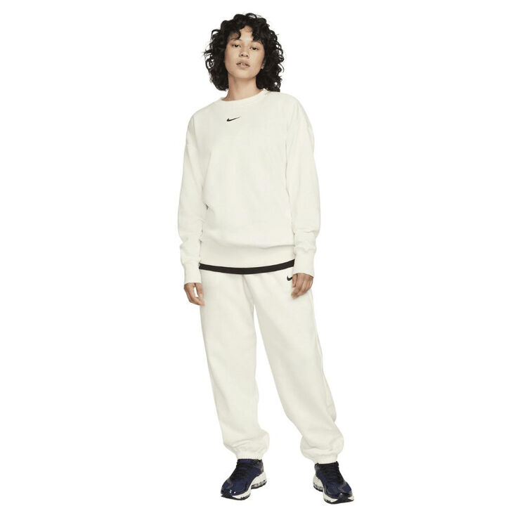 Nike sportswear phoenix fleece oversized sweatshirt Sail/black
