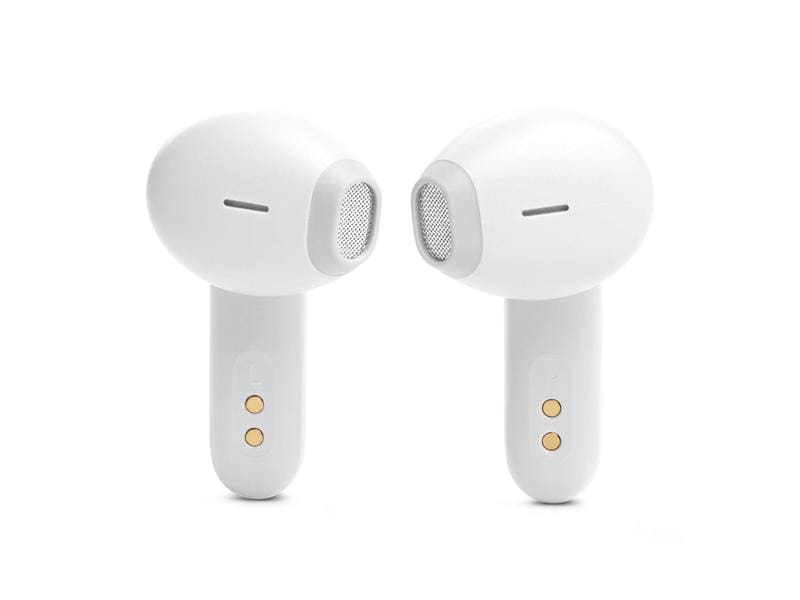 JBL True Wireless In-Ear-Kopfhörer Wave Flex Weiss Kräftiger 12-mm-Treiber liefert Deep Bass Sound für einen besonderen Hörgenuss