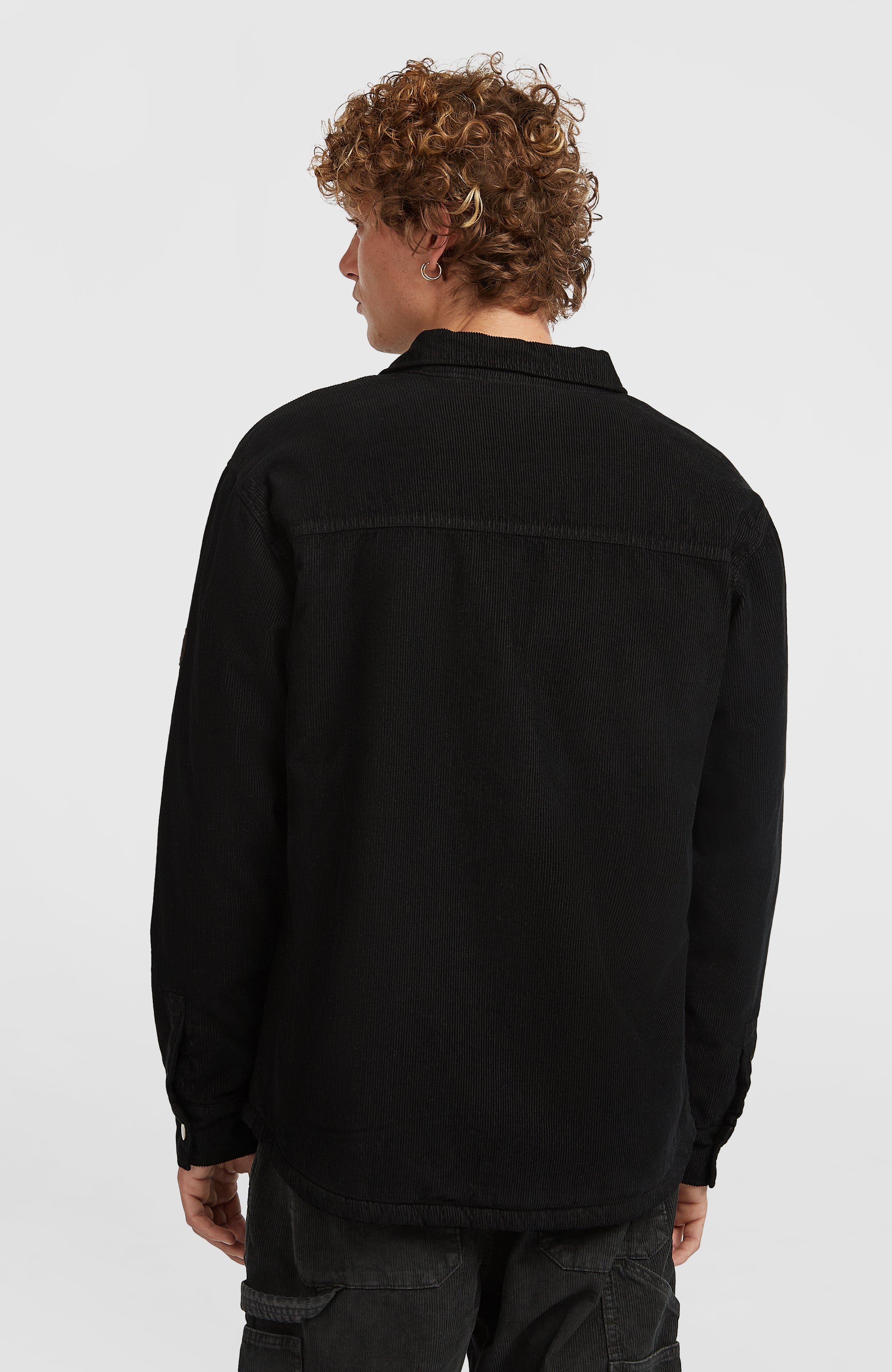 O'Riginals Corduroy overshirt met fleecevoering