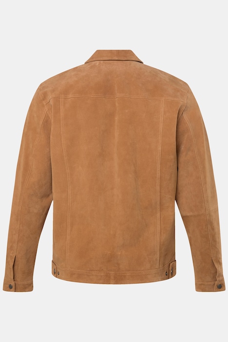 John F. Gee Lederjacke, Leder, Pigsplit-Leder, bis Gr. 84/86
