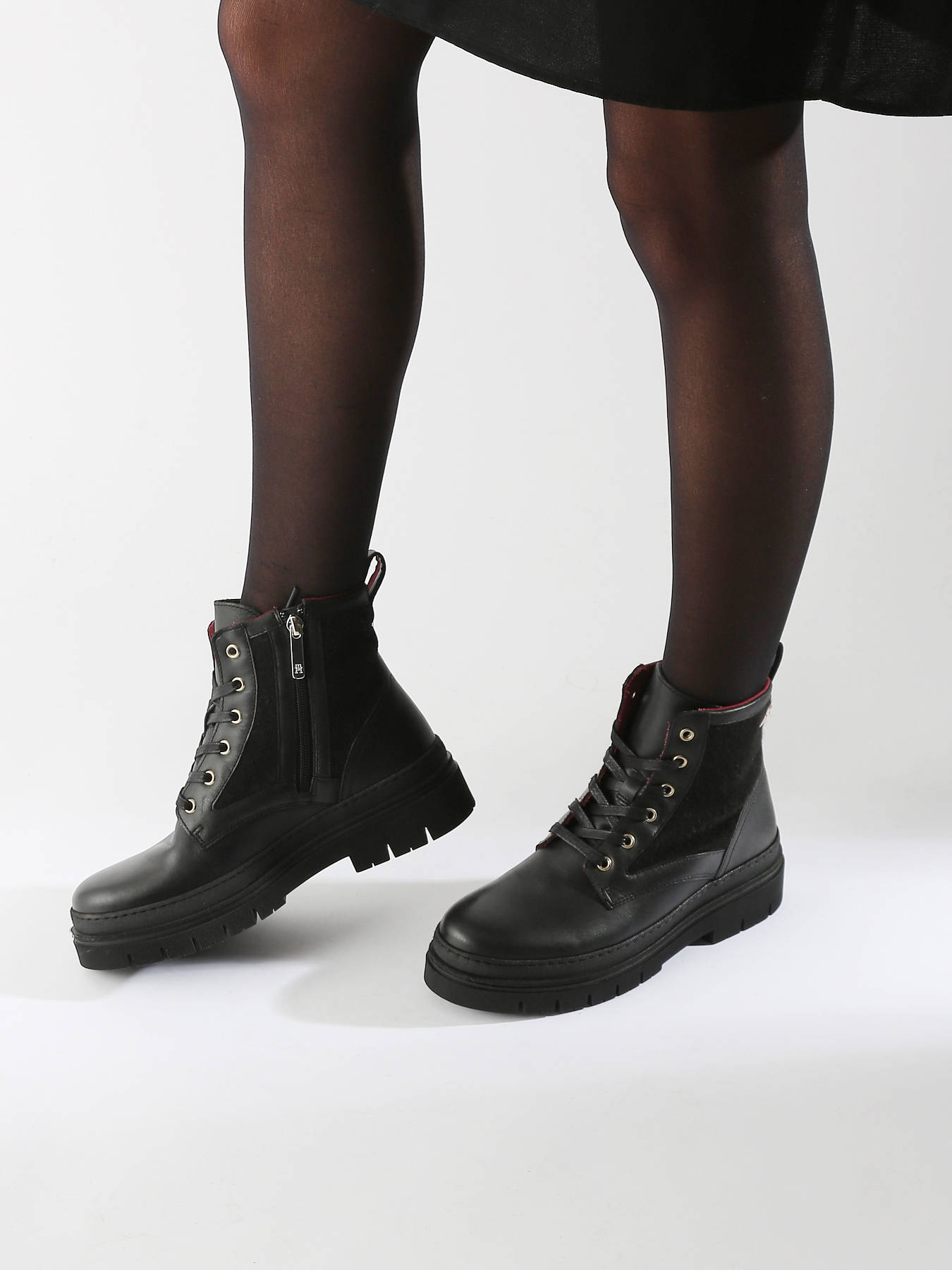 Bottines en cuir TOMMY HILFIGER