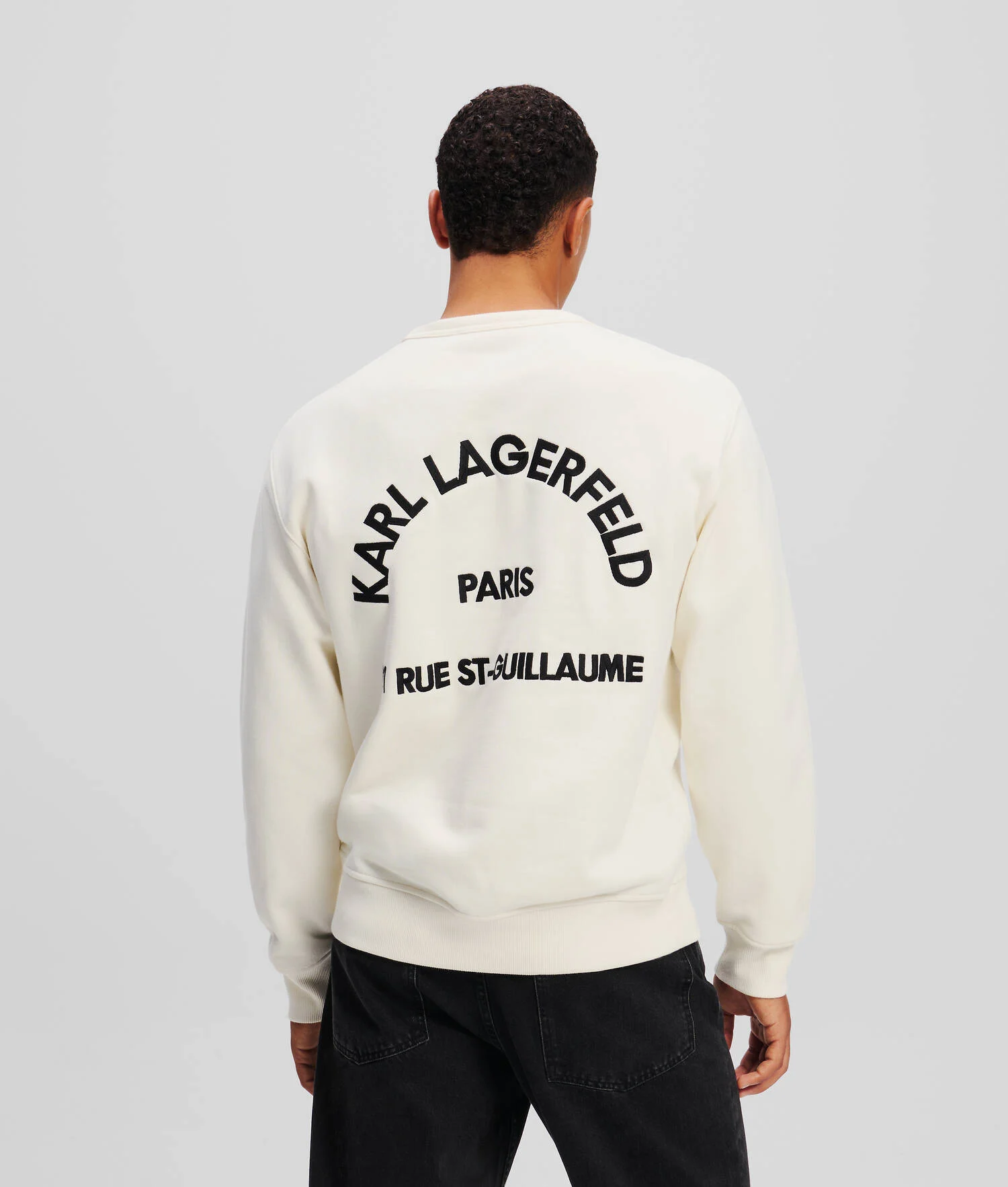 SWEAT-SHIRT RUE ST-GUILLAUME - Crème Cannoli